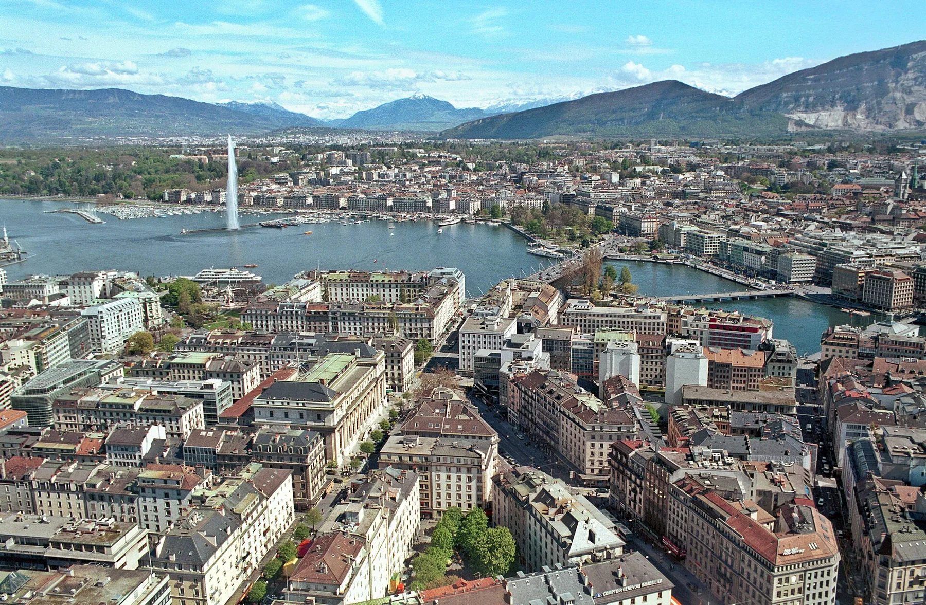 Vista de Ginebra