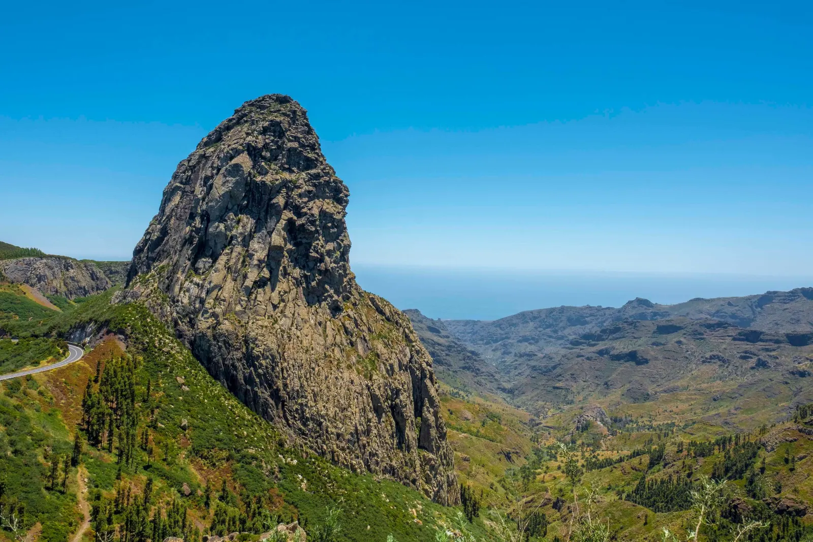Vista de La Gomera