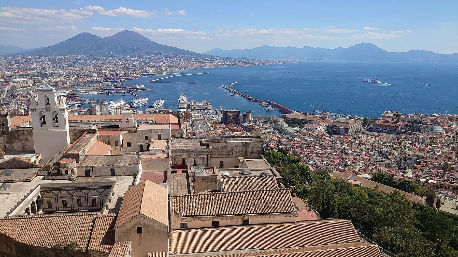 Vista de Nápoles