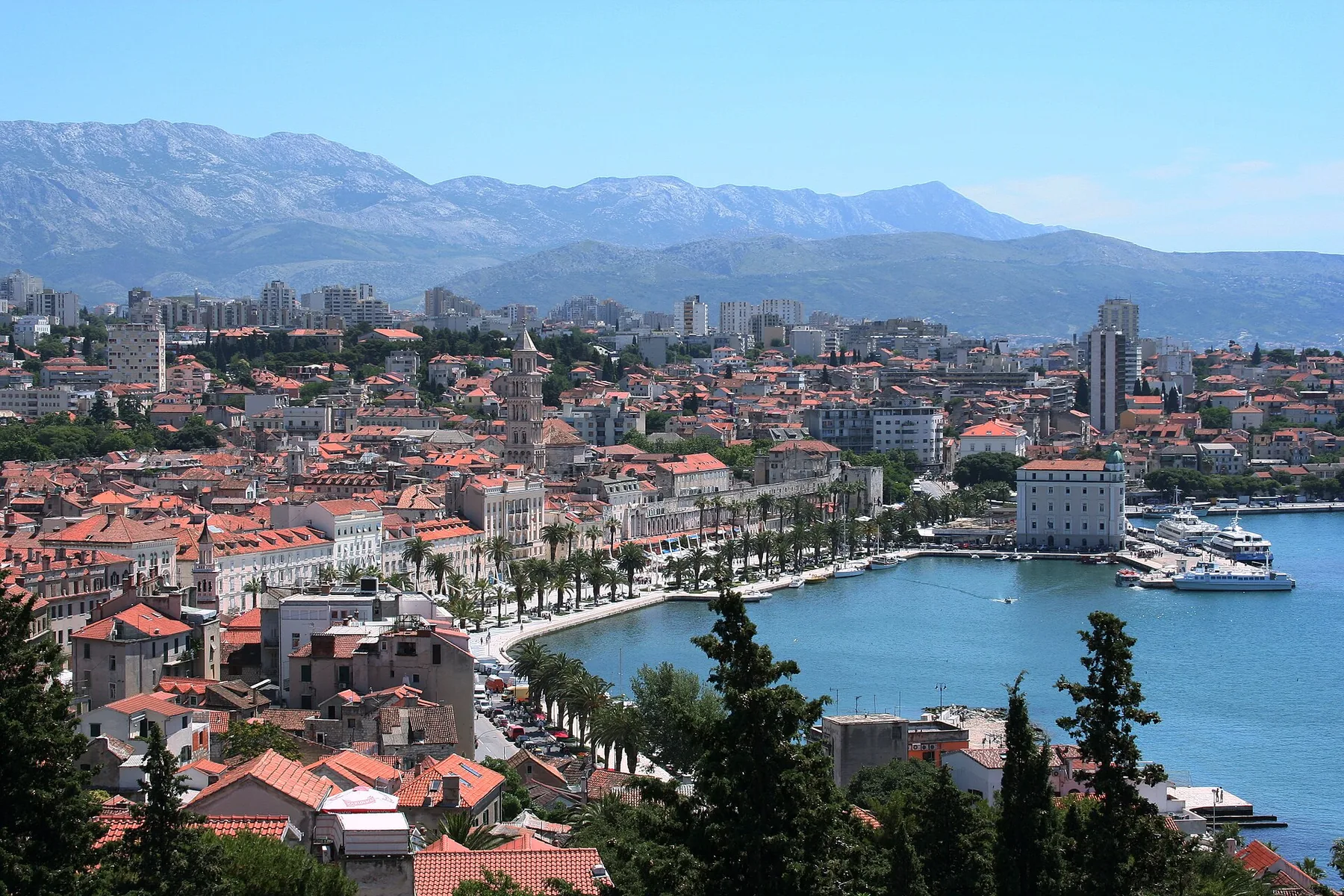 Vista de Split